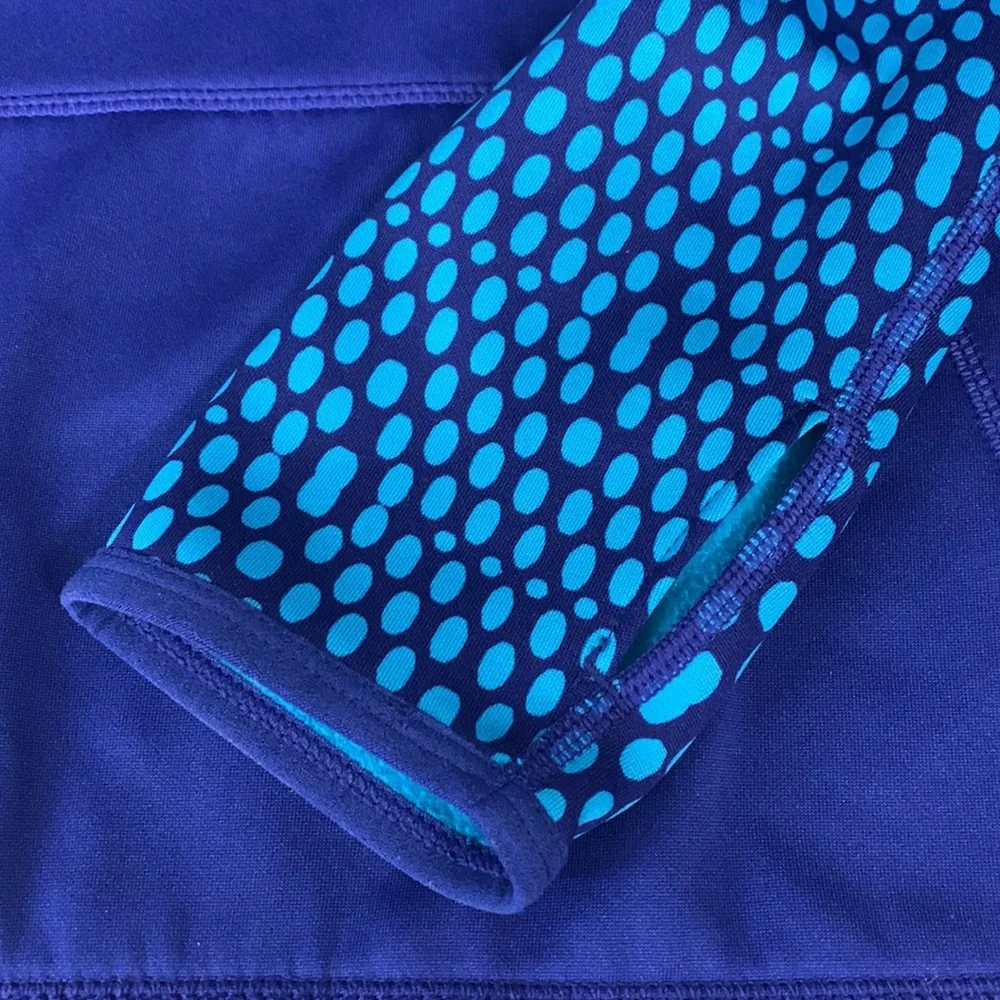Nike Therma-Fit Women's Blue Aqua Just Do It Pullover Hoodie w/Thumbholes Size L
